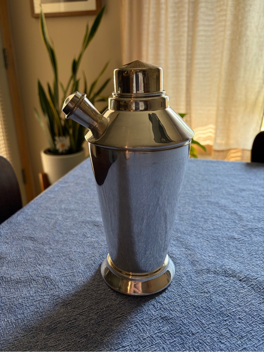 Silver-plated Cocktail Shaker